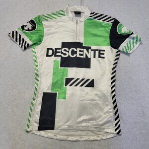 Vintage Descente Cycling Jersey Bike Bicycle Medium